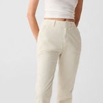 Gap Pants Women’s14 Tall Downtown Khaki Straight Chino Cotton Blend Twill Casual Photo 0