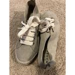 Manebi Grey suede espadrilles sneakers size 10 EUR 41 Lace Made In Spain Blue Photo 3