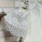 Ted Baker White Taluah Cold Shoulder Lace Top Photo 7
