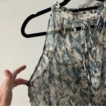 Molly Bracken  Tulum Painted With Shimmer Blouse Size Large Photo 4