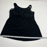 MiracleSuit Illusionist Ursula Tankini Top Womens Size 12 Black *FLAWED TOP ONLY Photo 6