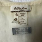 Matilda Jane  Bohemian Palisades Sheer Tank Top Blouse Shirt size Large Photo 3