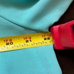 Susan Graver Turquoise Blue Light Material Blouse SZ M With Pockets V Ne… Photo 11