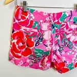 Lilly Pulitzer A Thing Called Love Floral Callahan Shorts 0 Bright Preppy Pink Photo 6