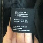 Michael Kors LEATHER MOTO JACKET XS BLACK Photo 9