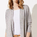 Loft NEW ‎ shimmer open poncho sweate, XS Photo 0