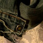 Detail Jeans Crop Jean Jacket Ladies Medium 90s Vintage Super Cute EUC Size L Size L Photo 6