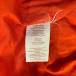 Free People Dress Emma Swing Mini Sz Sm Orange Embroidered Floral Boho Hippie Photo 10