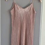 Strappy Champagne Pink Mini Dress Size 4 Photo 0