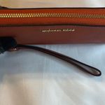 Michael Kors Jet Set Travel Leather Continental Wristlet Burnt Orange Women’s OS Photo 7