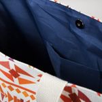 Vibrant ETHNIC PRINT TOTE WITH SHOULDER STRAPS Photo 3