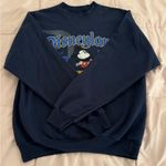 Disney X Hanes Disneyland Resort navy blue Established 1955 Mickey sweatshirt M Photo 7