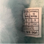 UGG  Scuffette Wavy Sky Slippers Sz 6 US Suede Sheepskin Fur Trim Mint Green Cozy Photo 8