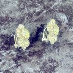 Vintage glamour clip on crystal earrings Photo 6