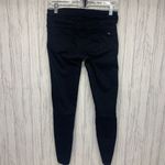 Rag and Bone Womens Size 27  Lamb Leather Front Jeans Black EUC Photo 2