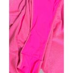 AQUA Swim Shimmer Square Neck One Piece Swimsuit Pop Pink XS Photo 4