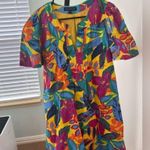 Gibson look cabana floral tropical shift dress xs Yellow Photo 3