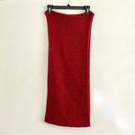 Wrapables Red Knit Infinity Scarf Winter Holidays Warm Cozy Xmas Valentine's Day Photo 1