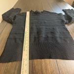 Sanctuary  Anthropologie Black Crewneck Chenille Sweater Size M Women’s NWT $79 Photo 3