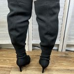 Torrid Knit Stiletto Over the Knee Boot Black-6WW Photo 4