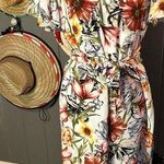 Jones Studio Fall Floral Romper Large Photo 1