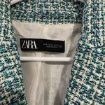 ZARA Textured Double Breasted Tweed Blazer Photo 9