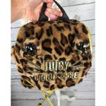 Juicy Couture NWT Faux Fur Gold & Black Sequin Cheetah backpack Photo 9