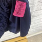 Betsey Johnson Navy Lace Coquette Twee Feminine Girly Fit & Flare Dress Size 4 Photo 7