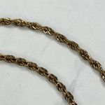 Gold Tone Chain Belt Rhinestone Charm Y2K Medium/Large (M/L) ✨ Photo 3