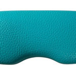 Christian Dior VTG‎  Lunettes Sunglasses Case Turquoise Leather Blue Velvet Hard Photo 0