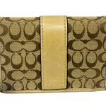 Coach  Classic Logo Folio Card Holder Wallet Photo 0