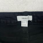 Forever 21  Jeans Womens 26 Black Dark Wash Denim Cotton High Rise Skinny Leg Photo 5