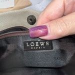 Loewe  Greta Suede Clutch with Side Stones Full Inclusion and Dustbag Photo 13