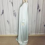 Vanity Fair  Women's Sz S Button Front Nightgown Sleepwear Gown Light Blue NWT Photo 7