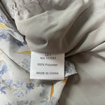 O.P.T. OnePrettyTime French tea floral printed elegant dress puff sleeves Sz S Photo 15