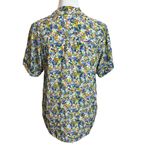 Faithfull the Brand Ostuni Vionett Floral Print Shirt Button Front Top Womens M Photo 6