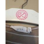 Lush Clothing Lush Brown And White Striped Dress Woman’s Size Medium Photo 4