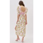 For Love & Lemons NWT  Emma Midi Dress - Marigold Photo 1
