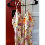 Favorite Daughter The Halting Traffic Dress Oahu Watercolor White Size 16 Photo 9
