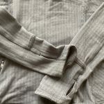 Lululemon kanto to catch me long sleeve herringbone heathered white slate top 8 Photo 9