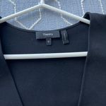 Theory Zadeia V-Neck Top & Silk Camisole Set Black - Size Medium (Orig. $295) Photo 7