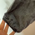 ZARA  Medium Gray Baby Doll Blouse Puff Sleeves Smock‎ Chest Photo 4