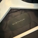 Elie Tahari  down fill cocoon puffer jacket charcoal size M Photo 2