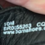 BORN Ankle Strap Sandals Wedge Cork Heels, Black, Size 10,NWT no box Black Photo 8