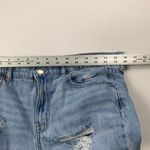 Aeropostale  Womens Mom Jeans Size 8 Blue Light Wash Distressed Destroyed Cotton Photo 6