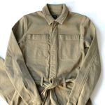 joe's jeans NWT Rika Jumpsuit in Uniform Belted Cotton Denim Boilersuit S $278 Photo 5