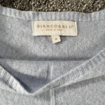 Bianco & Blu Italy Light Blue Cashmere Wool Blend Pullover Sweater Size Medium M Photo 3