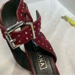 Sol Sana Purple Studded Chunky Heels Women's Size Euro 38 - US 7.5 Photo 8