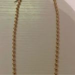 Gold Heart Multi Charm Pendant Beaded Necklace Photo 4