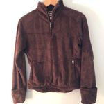 The North Face Glacier Fleece Women’s 1/4 Zip Jacket. Brown. Size Small. Photo 0